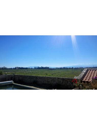 alquiler de casa, piscina, amueblada cerca del centro de la ciudad de Perpignan